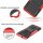 LG Hülle Outdoor Case Panzer Cover Handytasche Schutzhülle Handy Tasche Bumper LG K51S Rot
