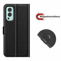 OnePlus Nord 2 Handy Tasche Handyhülle Hülle Cover Klapphülle Flip Case Etui