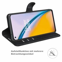 OnePlus Nord 2 Handy Tasche Handyhülle Hülle Cover Klapphülle Flip Case Etui