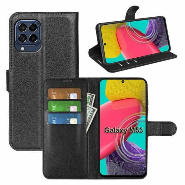Handy Tasche für Samsung Galaxy M53 5G Hülle Handyhülle Klapphülle Flipcase Etui