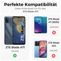 ZTE Blade A71 Handy Tasche Hülle Schutzhülle...