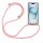 Handykette für Apple iPhone 15 Serie Hülle Handyhülle mit Band Hülle mit Kordel Rosa iPhone 15 Plus