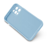 Hülle für Apple iPhone 12 / Pro / Pro Max Handyhülle Outdoor Case Cover Bumper iPhone 12 Pro Max Hellblau