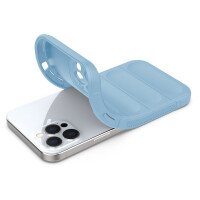 Hülle für Apple iPhone 12 / Pro / Pro Max Handyhülle Outdoor Case Cover Bumper iPhone 12 Pro Max Hellblau
