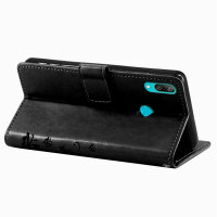 Huawei Y7 2019 Handy Tasche Handyhülle Wallet Schutz Hülle Blumen Cover Etui Neu