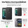 Carbon Outdoor Case Panzer Hülle Cover Hybrid Handytasche Schutzhülle Handyhülle Lenovo Moto G4 / G4 Plus Grau