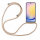 Handykette für Samsung Galaxy A25 – Handyhülle mit Band Beige / Braun