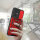 Outdoor Panzer Hülle Motorola Moto G14 Handyhülle mit Kameraschutz Ringhalter Rot