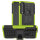 Handy Tasche Lenovo Motorola Panzer Hülle Hybrid Case Cover Schutzhülle Bumper Motorola Moto G8 Play Grün
