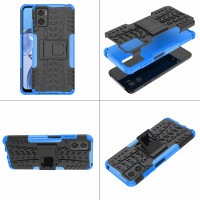 Hülle Mototorla Moto E22 / E22i Schutzhülle Handytasche Handyhülle TPU Silikon Blau