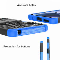 Hülle Mototorla Moto E22 / E22i Schutzhülle Handytasche Handyhülle TPU Silikon Blau