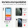 Apple iPhone 11 Hülle Handy Tasche Flip Case Schutzhülle Schale Etui Buchhülle  PU-Leder Rot