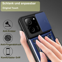 Outdoor Panzer Hülle Xiaomi 13T / 13T Pro Handyhülle Kameraschutz Ringhalter Blau