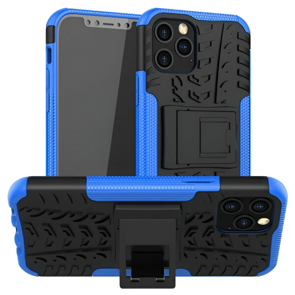 Handyhülle für Apple iPhone 12 / 12 Pro – Panzer Cover Blau