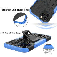 Handyhülle für Apple iPhone 12 / 12 Pro – Panzer Case Blau