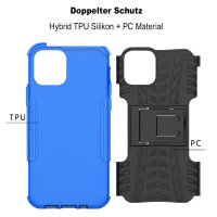 Handyhülle für Apple iPhone 12 / 12 Pro – Panzer Case Blau