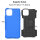 Handyhülle für Apple iPhone 12 / 12 Pro – Panzer Cover Blau