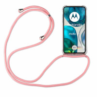 Handykette Motorola Moto G52 / G82 Handyhülle mit Band Schutz Hülle Handy Tasche