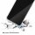 Handy Hülle mit Band Schutzhülle Handykette Seil Silikon Handy Tasche mit Schnur Nokia 5.4 Schwarz