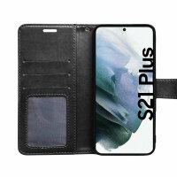 Handyhülle für Samsung Galaxy S21+ Plus 5G Hülle Handy Tasche Flip Case Etui TPU