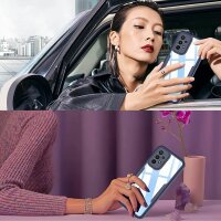 360° Grad Hülle für Samsung Galaxy A23 5G vollschutz Integriertem Displayschutz Rosa