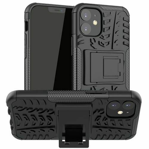 Handyhülle für Apple iPhone 12 Mini – Panzer Cover Schwarz