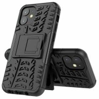 Handyhülle für Apple iPhone 12 Mini – Panzer Cover Schwarz