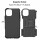 Handyhülle für Apple iPhone 12 Mini – Panzer Case Schwarz