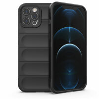 Hülle für Apple iPhone 12 / Pro / Pro Max Handyhülle Outdoor Case Cover Bumper iPhone 12 Pro Max Schwarz