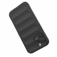 Hülle für Apple iPhone 12 / Pro / Pro Max Handyhülle Outdoor Case Cover Bumper iPhone 12 Pro Max Schwarz