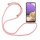 Handykette für Samsung Galaxy A32 5G – Handyhülle mit Band Rosa