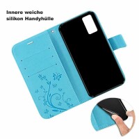 ZTE Blade A71 Handy Tasche Hülle Schutzhülle Klapphülle Flip Case Schale Etui BF