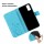 ZTE Blade A71 Handy Tasche Hülle Schutzhülle Klapphülle Flip Case Schale Etui BF