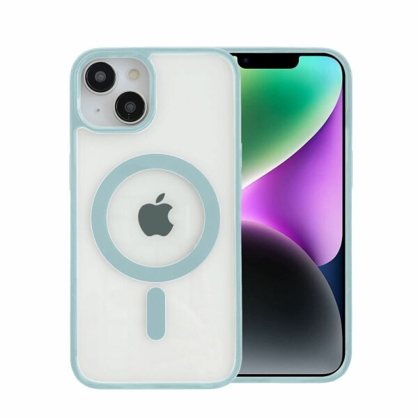 Handyhülle für Apple iPhone 14 Pro Max - Magnet Case Hellblau