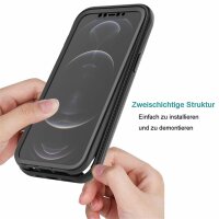 Handyhülle für Apple iPhone 12 Pro Max – 360° Panzer Case mit Displayschutz