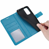 Hülle für Xiaomi Redmi Note 11 / 11S, Schutzhülle Klapphülle Handy Tasche Etui Blau