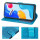 Hülle für Xiaomi Redmi Note 11 / 11S, Schutzhülle Klapphülle Handy Tasche Etui Blau