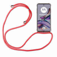 betterfon Handykette für Motorola Moto G13 / G23 Handyhülle mit Band Hülle Rot