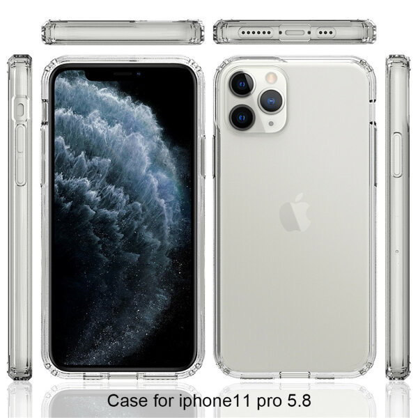 Handyhülle für Apple iPhone 11 Pro – Back Cover Transparent