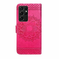 Handyhülle für Samsung Galaxy S21 Ultra 5G Hülle Handy Tasche Flip Case Etui TPU