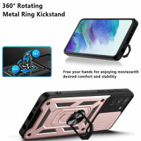 Handyhülle Für Samsung S21 FE Handy Tasche Hülle Outdoor Case TPU Silikon Bumper