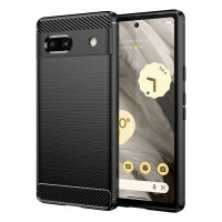 Google Pixel 7A Carbon Hülle Outdoor Case Back Cover...