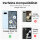 Google Pixel 7A Carbon Hülle Outdoor Case Back Cover Handy Tasche Handyhülle