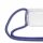 Handykette für Apple iPhone 15 Serie Hülle Handyhülle mit Band Hülle mit Kordel Blau iPhone 15 Pro