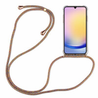 Handykette für Samsung Galaxy A25 – Handyhülle mit Band Rainbow