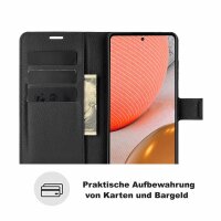 Handy Tasche für Samsung Galaxy A72 Hülle Flip Cover Wallet Case Handyhülle Etui