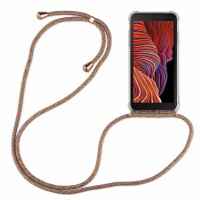 Handykette für Samsung Galaxy Xcover 5 – Handyhülle mit Band Rosa