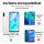 Huawei Handy Tasche Handyhülle Schutz Hülle Blumen Flip Cover Buch Case Etui Huawei P30 Lite Grau