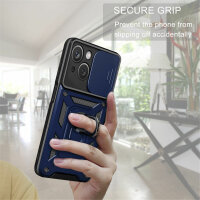 Handyhülle für Apple iPhone 15 Plus - Panzer Case Blau