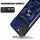 Panzer Hülle iPhone 15 /Pro /Pro Max/Plus Handyhülle mit Kameraschutz Ringhalter Blau iPhone 15 Plus
